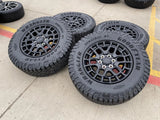 18" Toyota Tundra TSS T FORCE TRD OEM black wheels rims Sequoia 2025 2026 NEW Texas Truck Tire