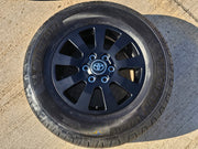 18" Toyota Land Cruiser OEM TRD black wheel rim 95952 Tundra Sequoia Texas Truck Tire