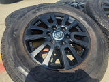 18" Toyota Land Cruiser OEM 95953 wheels rims BLACK Tundra Sequoia A/T NEW Texas Truck Tire