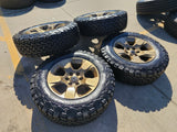 18" Ram 1500 OEM wheels rims Bronze 2669 Jeep Wagoneer 2025 2026 NEW BFG KO2 Texas Truck Tire