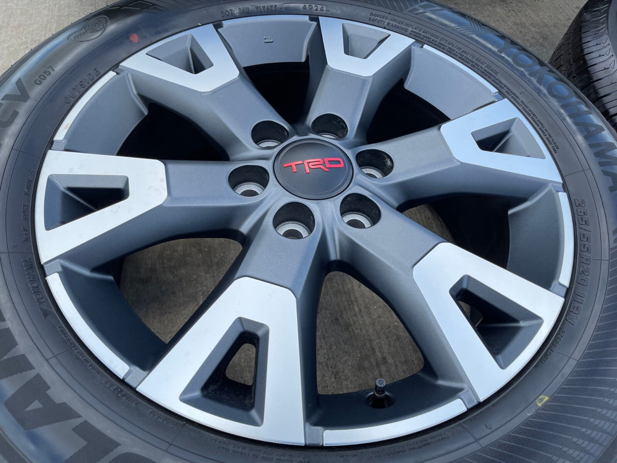 20" Toyota 4Runner TRD OEM 94198 wheels rims Tundra Sequoia 2025 2026 NEW Texas Truck Tire