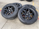 20" GMC Sierra Yukon AT4 Tahoe Silverado 95369 OEM wheels rims HANKOOK NEW 2026 Texas Truck Tire