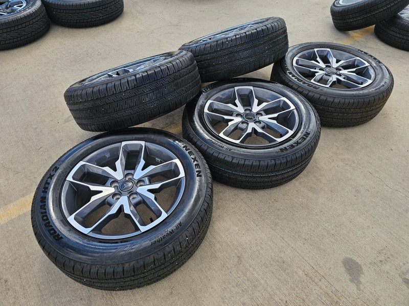 20" Jeep Wrangler Rubicon 4XE OEM 9333 wheels rims Gladiator 2024 2025 2026 Texas Truck Tire