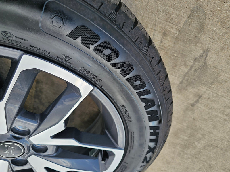 20" Jeep Wrangler Rubicon 4XE OEM 9333 wheels rims Gladiator 2024 2025 2026 Texas Truck Tire