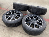 22" Chevy Tahoe Suburban RST OEM 14035 wheels rims Silverado 2025 2026 NEW Texas Truck Tire