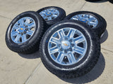 20" Chevy Silverado High Country LTZ 2500 3500 OEM 14124 wheels rims tires NEW Texas Truck Tire
