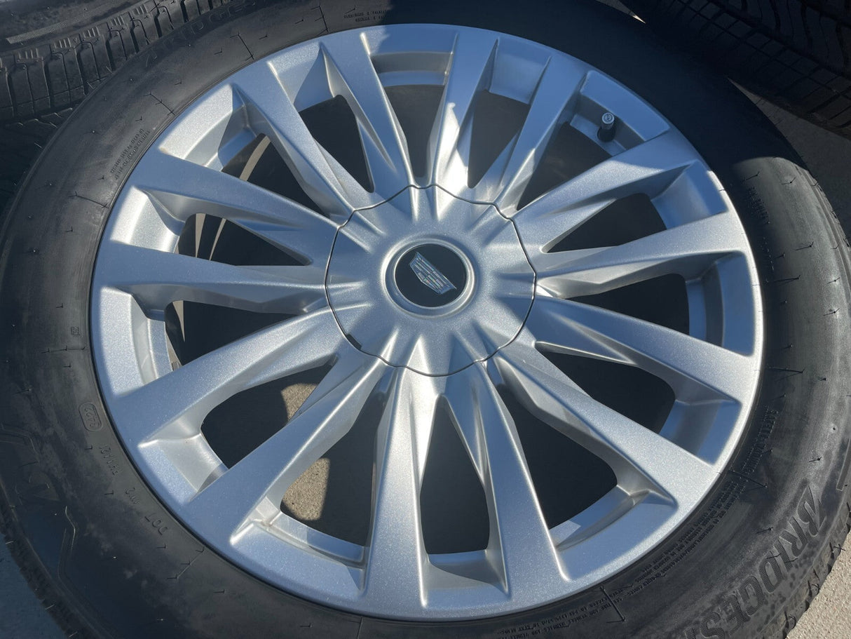 22" Cadillac Escalade Platinum OEM wheels rims 95026 tires Texas Truck Tire