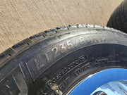 17" Chevy Silverado GMC Sierra 3500 Dually simulator rims wheels OEM 8094 tires Texas Truck Tire