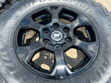 17" Ford Bronco SASQUACH wheels rims 10384 OEM Ranger 2024 2025 2026 NEW Texas Truck Tire
