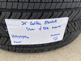 24" Cadillac Escalade V OEM wheels rims 2023 2024 2025 2026 NEW BRIDGESTONE Texas Truck Tire