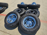 17" Dodge Ram 3500 Dually Laramie 8x200 wheels rims 2703 2704 OEM 2024 2025 NEW Texas Truck Tire