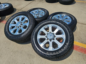 20" Dodge Ram 2500 3500 LARAMIE OEM 2700 wheels rims tires 2024 2025 2026 NEW Texas Truck Tire