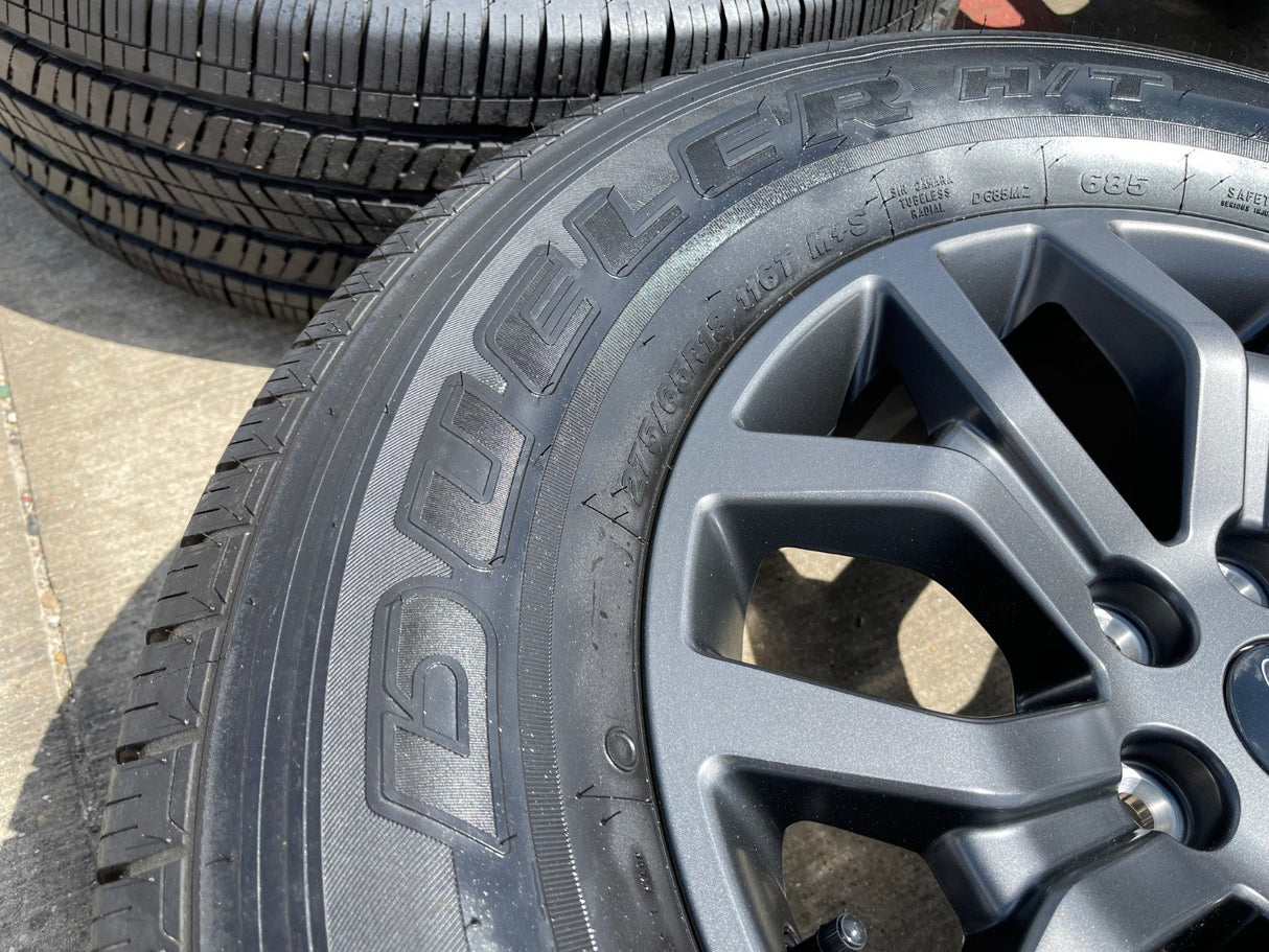 18" Ford F-150 TREMOR OEM rims wheels 10342 95351 Expedition BRIDGESTONE NEW Texas Truck Tire