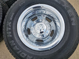 17" Dodge Ram 3500 Dually Laramie 8x200 wheels rims 2703 2704 OEM 2024 2025 Texas Truck Tire