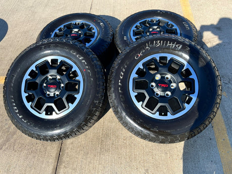 17" Toyota Tacoma 4Runner TRD OEM 10638 wheels rims 2024 2025 2026 BFG NEW Texas Truck Tire