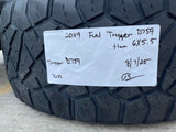 20x9 Fuel Trigger D759 Chevy Silverado RAM Tacoma wheels rims 6x139 6x5.5 tires Texas Truck Tire
