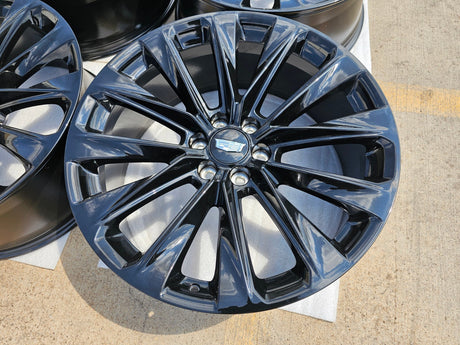 24" Cadillac Escalade V OEM ONYX wheels rims 2023 2024 2025 2026 2027 NEW Texas Truck Tire