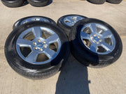 20" Chevy Silverado 1500 Tahoe Suburban OEM wheels rims 5652 tires PIRELLI A/T Texas Truck Tire