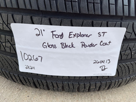 21" Ford Explorer ST OEM 10476 rims wheels Lincoln Aviator 2025 2026 PIRELLI NEW Texas Truck Tire
