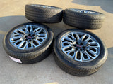 22" GMC Yukon Chevy Tahoe Escalade OEM 95486 wheels rims 2024 2025 2026 NEW Texas Truck Tire
