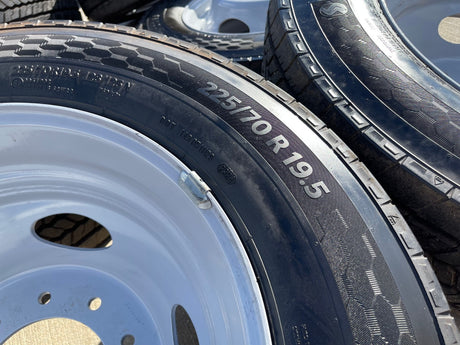 19.5" Ford F-450 Dually F-550 rims wheels RAM 4500 OEM 10x225 CONTINENTAL NEW Texas Truck Tire