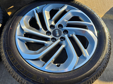 22" Lincoln Navigator OEM 94225 rims wheels BLACK LABEL 2025 2026 MICHELIN NEW Texas Truck Tire