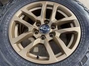 18" Chevy Silverado Suburban Tahoe OEM 5912 wheels rims Yukon Sierra FALKEN NEW Texas Truck Tire