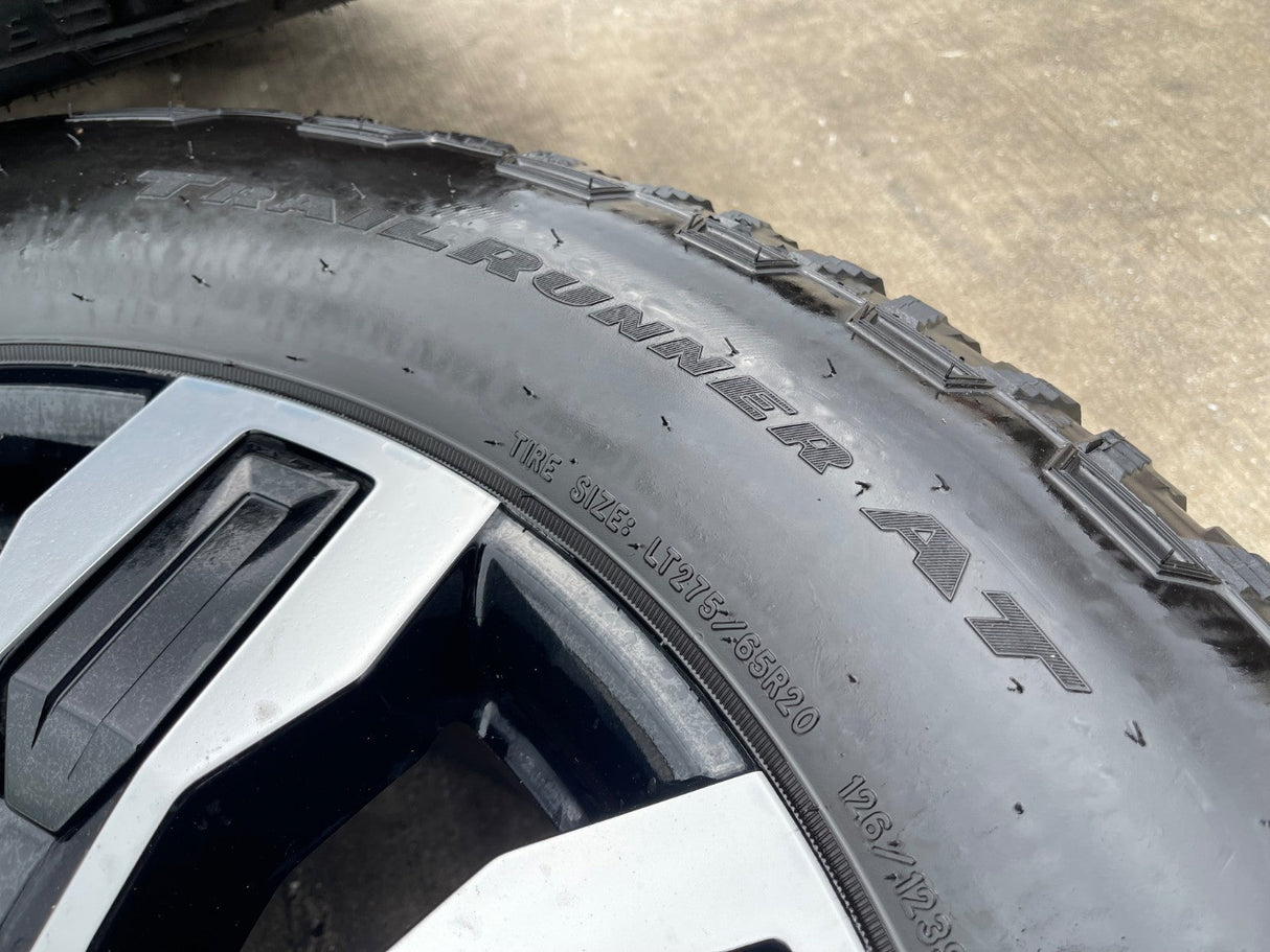 20" GMC Sierra DENALI ULTIMATE 2500 3500 OEM wheels rims 5958 14138 tires Texas Truck Tire