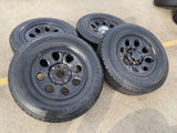 17" Chevy Silverado 1500 Tahoe PPV OEM 5223 8074 wheels rims BRIDGESTONE A/T Texas Truck Tire