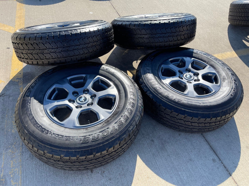 17" Ford Bronco Big Bend wheels rims 10384 OEM Ranger 2023 2024 2025 2026 Texas Truck Tire