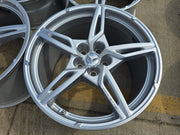 19" + 20" Chevy Corvette C8 OEM wheels rims 14007 14008 2023 2024 2025 2026 NEW Texas Truck Tire