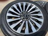 22" Lincoln Navigator OEM 10178 rims wheels BLACK LABEL 2020 2021 2022 2023 2024 Texas Truck Tire