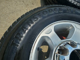17" Ford F-250 F-350 OEM rims wheels 3950 tires FIRESTONE DISCOUNTED Texas Truck Tire