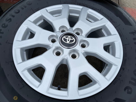 17" Toyota Tacoma 4Runner TRD OEM 94254 10637 wheels rims 2026 FIRESTONE NEW Texas Truck Tire