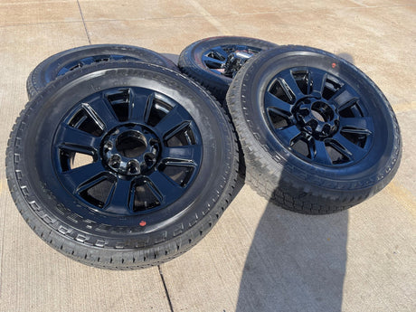 20" Ford F-250 F-350 Platinum OEM rims wheels 10103 tires BRIDGESTONE A/T NEW Texas Truck Tire
