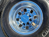 18" GMC Sierra 3500 DENALI Dually rims wheels OEM 14127 14129 8x210 MICHELIN NEW Texas Truck Tire