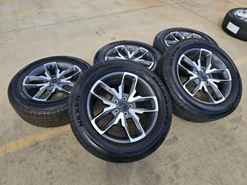 20" Jeep Wrangler Rubicon 4XE OEM 9333 wheels rims Gladiator 2024 2025 2026 Texas Truck Tire