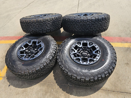 17" Ford F-150 Raptor R OEM BEADLOCK rims wheels 2025 2026 2027 BFG NEW Texas Truck Tire