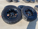 20" Jeep Wrangler HIGH ALTITUDE 9262 96902 OEM wheels rims Gladiator MICKEY 35" Texas Truck Tire