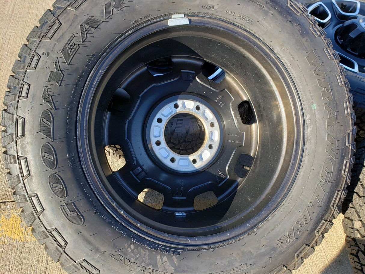 20" Ford F-250 F-350 OEM Lariat Platinum wheels rims 10486 A/T tires NEW Texas Truck Tire