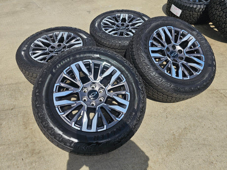 20" Chevy Silverado Z71 GMC Sierra Canyon Colorado OEM wheels rims 2025 2026 NEW Texas Truck Tire