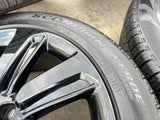 22" Lincoln Navigator OEM rims wheels Black Label 95384 10496 2022 2023 2025 NEW Texas Truck Tire