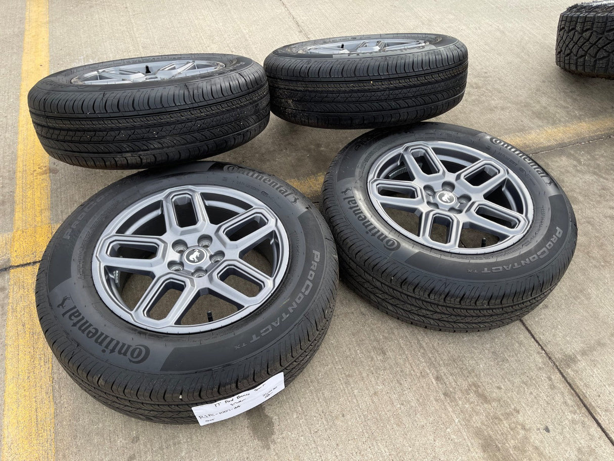17" Ford Maverick Bronco Sport HERITAGE rims wheels OEM 2024 2025 2026 NEW Texas Truck Tire