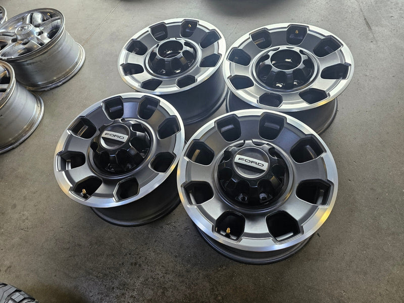 18" Ford F-250 F-350 OEM TREMOR rims wheels 10482 2023 2024 2025 2026 Texas Truck Tire