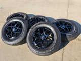 18" Ford Bronco wheels rims tires black 95213 Ranger 2023 2024 2025 2026 Texas Truck Tire