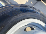 19.5" Ford F-450 Dually F-550 rims wheels RAM 4500 OEM 10x225 CONTINENTAL Texas Truck Tire