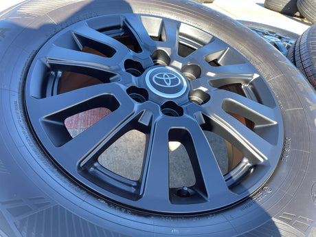 18" Toyota Land Cruiser OEM 95953 wheels rims Tundra Sequoia 2024 2025 2026 NEW Texas Truck Tire