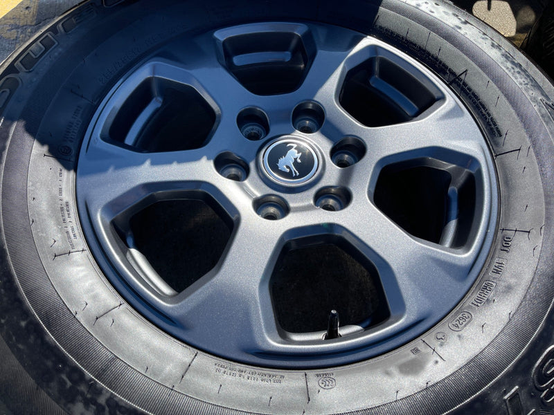 17" Ford Bronco Big Bend wheels rims 10384 OEM Ranger 2023 2024 2025 2026 Texas Truck Tire
