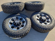 18" Ford F-250 F-350 OEM TREMOR rims wheels 10482 FALKEN A/T4 33" NEW Texas Truck Tire