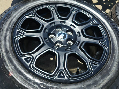 17" Ford Bronco Sport rims wheels Badlands AT tires OEM 2024 2025 2026 NEW Texas Truck Tire
